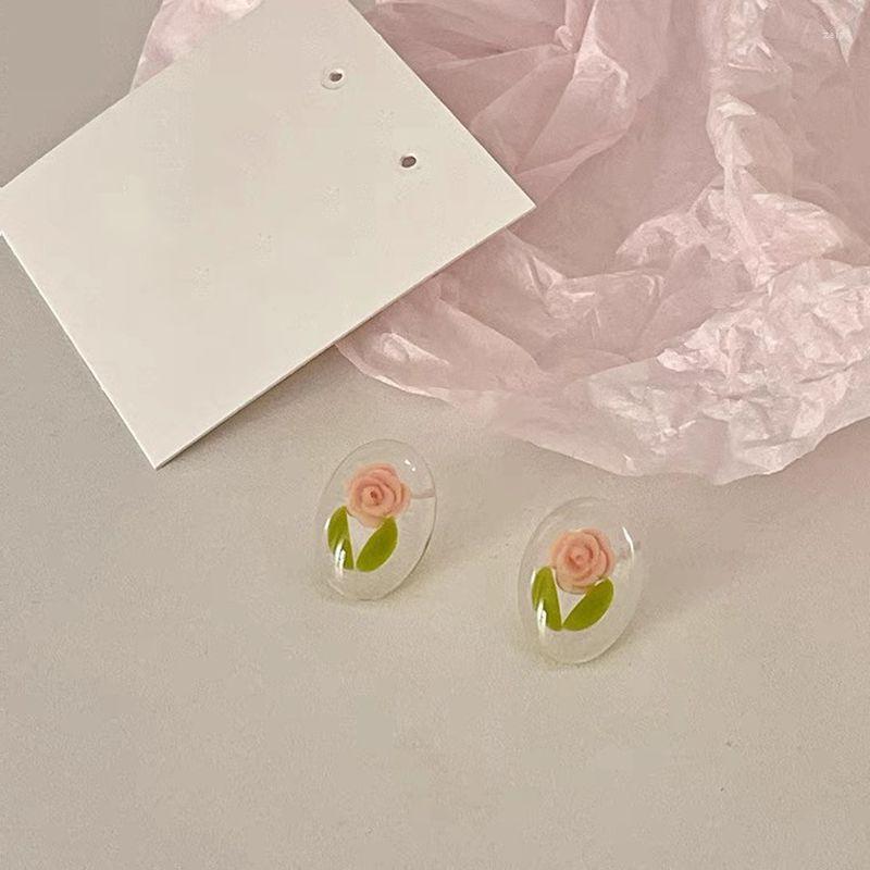 Stud Earrings Pink Flower Acrylic Drop Transparent Resin Inlaid Plant Dangler Romantic Girl Women Party Jewelry Gifts Korean Fashion
Stud Earrings Pink Flower Acrylic Drop Transparent Resin Inlaid Plant Dangler Romantic Girl Women Party Jewelry Gifts Korean Fashion