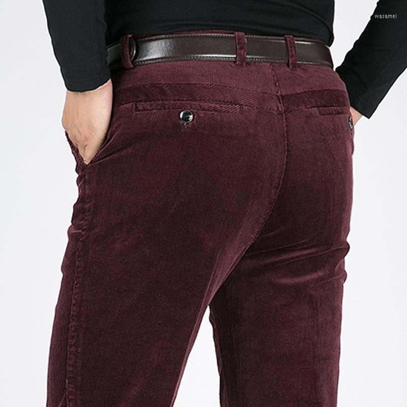 Men's Pants Black Red Green Corduroy Men Straight High Waist Casual Trousers For Formal Warm Autumn 2023 Clothes 38 40 44, A3502-4 coffee
Men's Pants Black Red Green Corduroy Men Straight High Waist Casual Trousers For Formal Warm Autumn 2023 Clothes 38 40 44, A3502-4 coffee