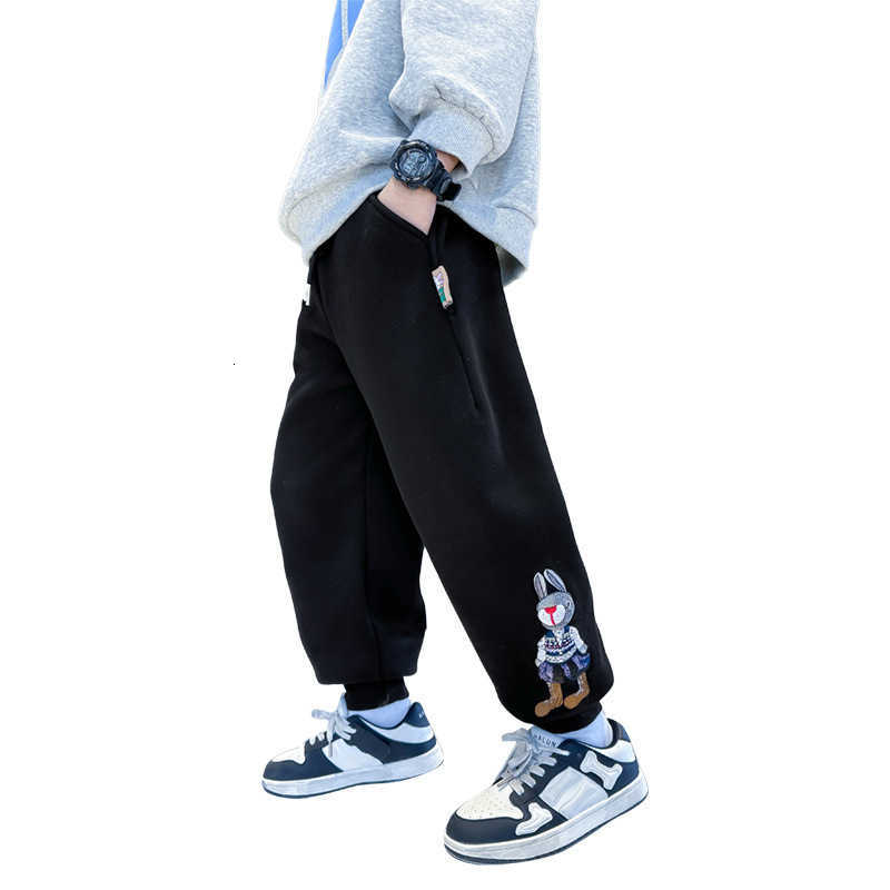 Jeans Rabbit Cartoon Boys' Plush Sports Pants Winter 1 New Chil1en's Warm Thickened Pants Big Chil1en's Casual Pants, Gray
Jeans Rabbit Cartoon Boys' Plush Sports Pants Winter 1 New Chil1en's Warm Thickened Pants Big Chil1en's Casual Pants, Gray