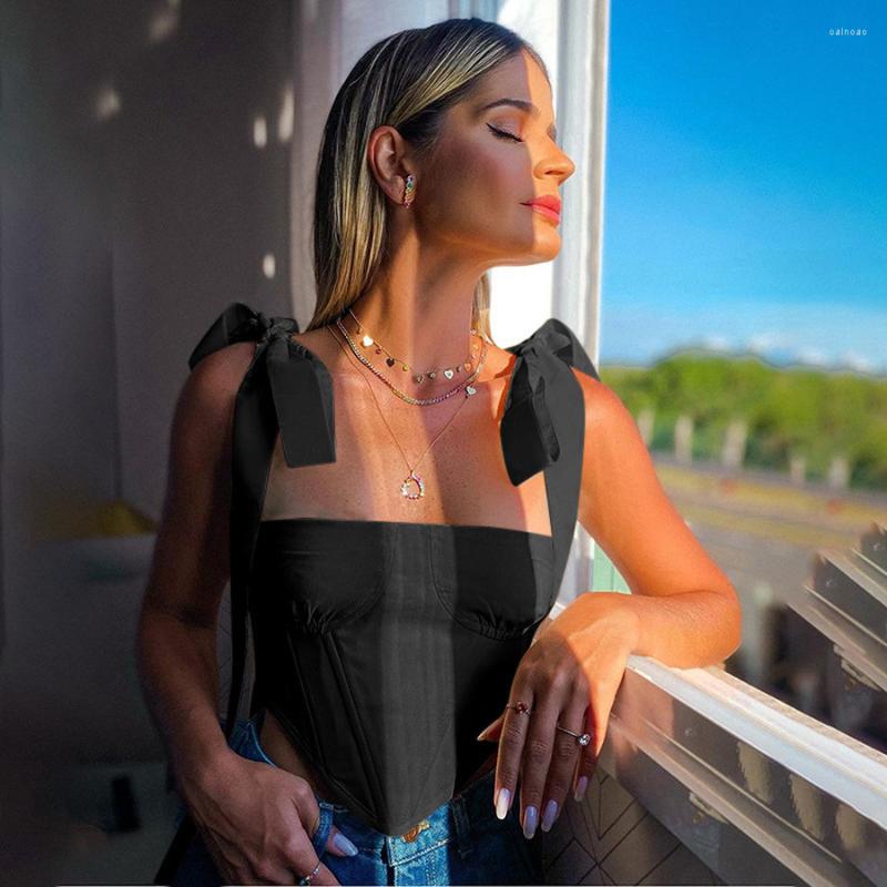 Women' Tanks Fashion Solid Color Lace Sexy Backless Short Top Women' Sleeveless Club Party Bone Corset Elegant Suspender, Black
Women' Tanks Fashion Solid Color Lace Sexy Backless Short Top Women' Sleeveless Club Party Bone Corset Elegant Suspender, Black