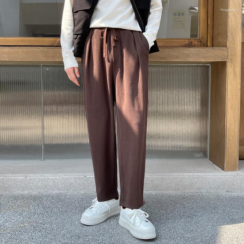 Men's Pants Autumn Winter Corduroy Men Fashion Drawstring Casual Streetwear Korean Loose Straight Mens Trousers -2XL, Black
Men's Pants Autumn Winter Corduroy Men Fashion Drawstring Casual Streetwear Korean Loose Straight Mens Trousers -2XL, Black