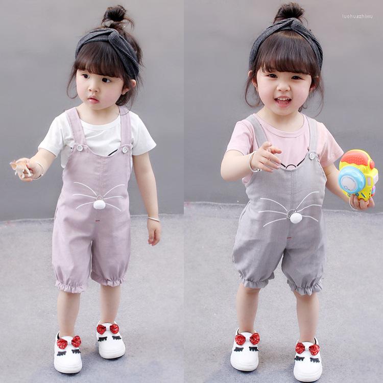 Clothing Sets Girls Summer Set 2023 Style Baby Kids Short-Sleeve Jumper Pants Two-Piece, White
Clothing Sets Girls Summer Set 2023 Style Baby Kids Short-Sleeve Jumper Pants Two-Piece, White