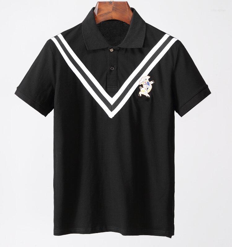 Men's Polos 2023 Business Summer Autumn Nice Embroidery Cotton Shirt, As picture shown
Men's Polos 2023 Business Summer Autumn Nice Embroidery Cotton Shirt, As picture shown