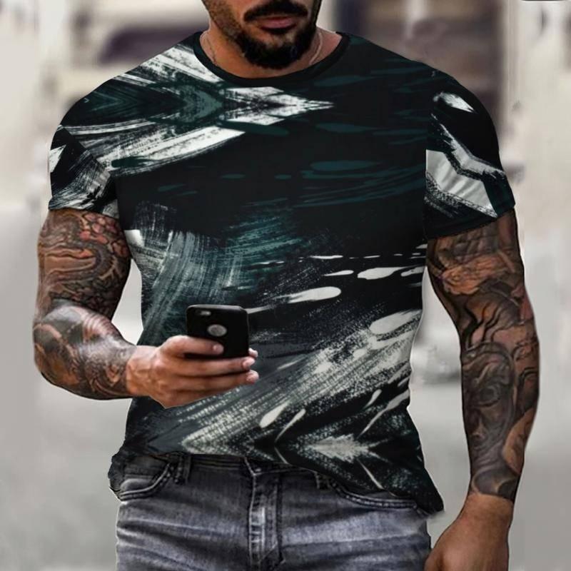 Men's T Shirts Black Top Vintage Abstract Mosaic Tee Clothing 3D Printed Summer Short Sleeve Hip Hop O Neck Oversized TeeMen's, Mt-1116
Men's T Shirts Black Top Vintage Abstract Mosaic Tee Clothing 3D Printed Summer Short Sleeve Hip Hop O Neck Oversized TeeMen's, Mt-1116