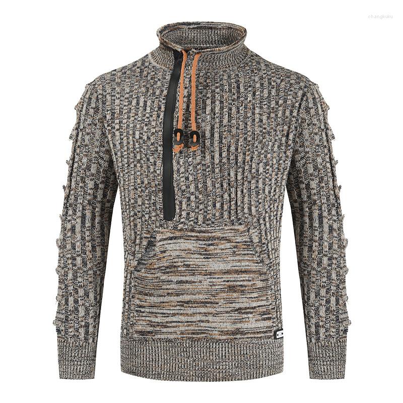 Men's Sweaters Autumn Men's Solid Color Casual Sweater Pullover Coat 2023 Fashion Medium High Neck Long Sleeve Man, Dark grey
Men's Sweaters Autumn Men's Solid Color Casual Sweater Pullover Coat 2023 Fashion Medium High Neck Long Sleeve Man, Dark grey