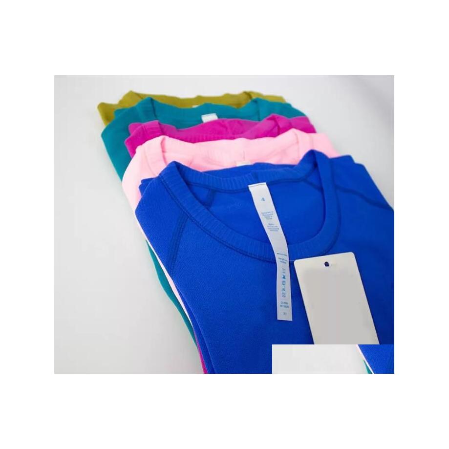 Yoga Outfits Womens Sports T Shirts Wear Swiftlys Tech Ladies Shortsleeved Tshirts Moisture Wicking Knit High Elastic Fitness Fashio Dhlr9, Black
Yoga Outfits Womens Sports T Shirts Wear Swiftlys Tech Ladies Shortsleeved Tshirts Moisture Wicking Knit High Elastic Fitness Fashio Dhlr9, Black
