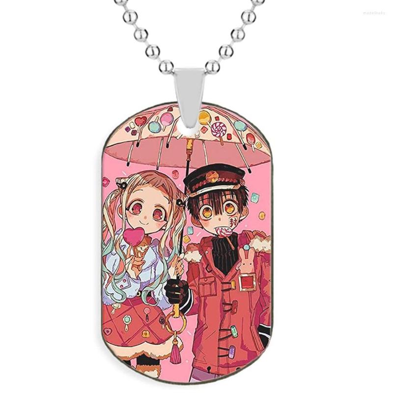 Chains Anime Peripheral Ghost Blade Huazijun Character Stainless Steel Printing Color Po Necklace Cos Pendant Cartoon Small Gift
Chains Anime Peripheral Ghost Blade Huazijun Character Stainless Steel Printing Color Po Necklace Cos Pendant Cartoon Small Gift