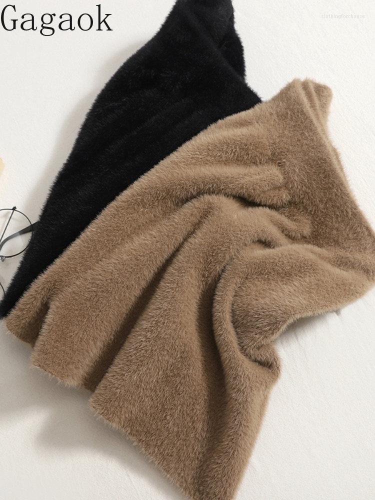 Women's Shorts Gagaok Soft Knitted Women Wearing Wide Legs High Waist Solid Skinny Plush Pants Small Backing Boots Students, Black
Women's Shorts Gagaok Soft Knitted Women Wearing Wide Legs High Waist Solid Skinny Plush Pants Small Backing Boots Students, Black