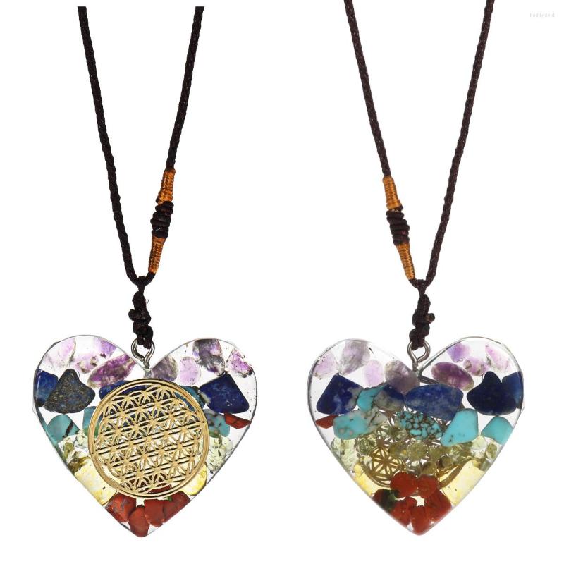 Pendant Necklaces Orgonite 7 Chakra Quartz Natural Stone Necklace EMF Copper Protection For Women Healing Crystal Reiki Jewelry
Pendant Necklaces Orgonite 7 Chakra Quartz Natural Stone Necklace EMF Copper Protection For Women Healing Crystal Reiki Jewelry