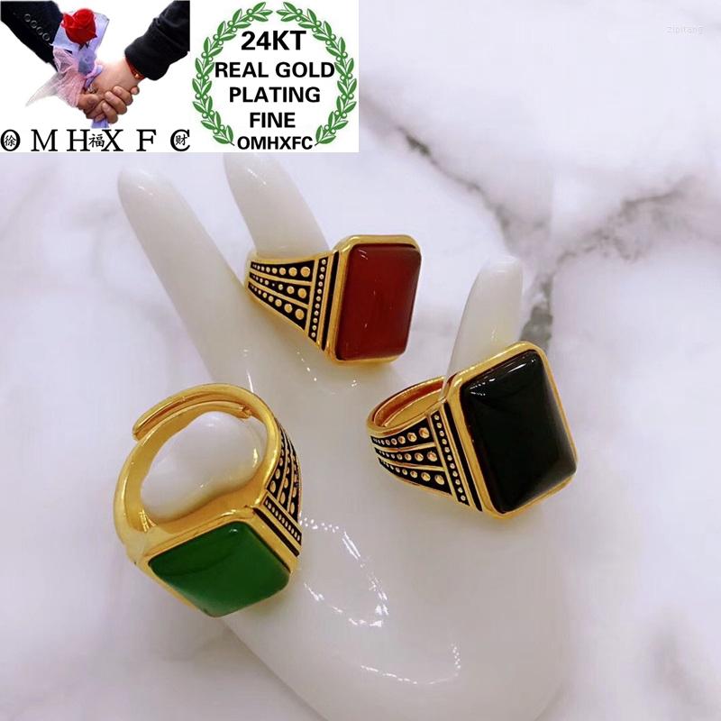 Cluster Rings OMHXFC Jewelry Wholesale YM42 European Fashion Fine Man Party Birthday Wedding Gift Vintage Square Resizable 24KT Gold Ring
Cluster Rings OMHXFC Jewelry Wholesale YM42 European Fashion Fine Man Party Birthday Wedding Gift Vintage Square Resizable 24KT Gold Ring
