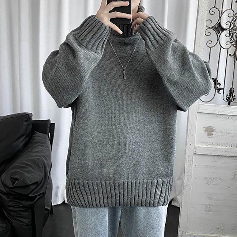 Men's Sweaters Fall Winter Men Long Sleeve Turtleneck Sweater Student Fashion Keep Warm All-match Couple Pullovers Harajuku Clothing Black
Men's Sweaters Fall Winter Men Long Sleeve Turtleneck Sweater Student Fashion Keep Warm All-match Couple Pullovers Harajuku Clothing Black