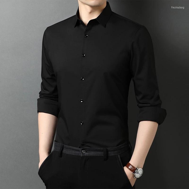 Men's Casual Shirts 2023 Spring And Autumn Tops Men's R Cotton Shirt Chong07, Black 
Men's Casual Shirts 2023 Spring And Autumn Tops Men's R Cotton Shirt Chong07, Black