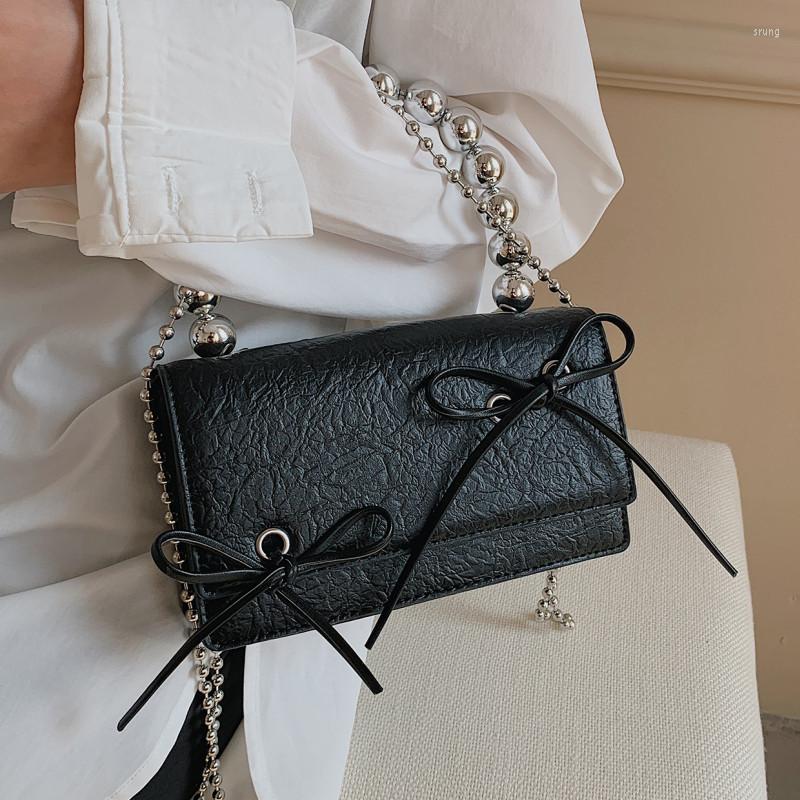 Evening Bags Black Pearl Chain Shoulder Bag Female Luxury Leather Crossbody Small Flap Handbags Women's Fashion Casual Messenger Sac
Evening Bags Black Pearl Chain Shoulder Bag Female Luxury Leather Crossbody Small Flap Handbags Women's Fashion Casual Messenger Sac