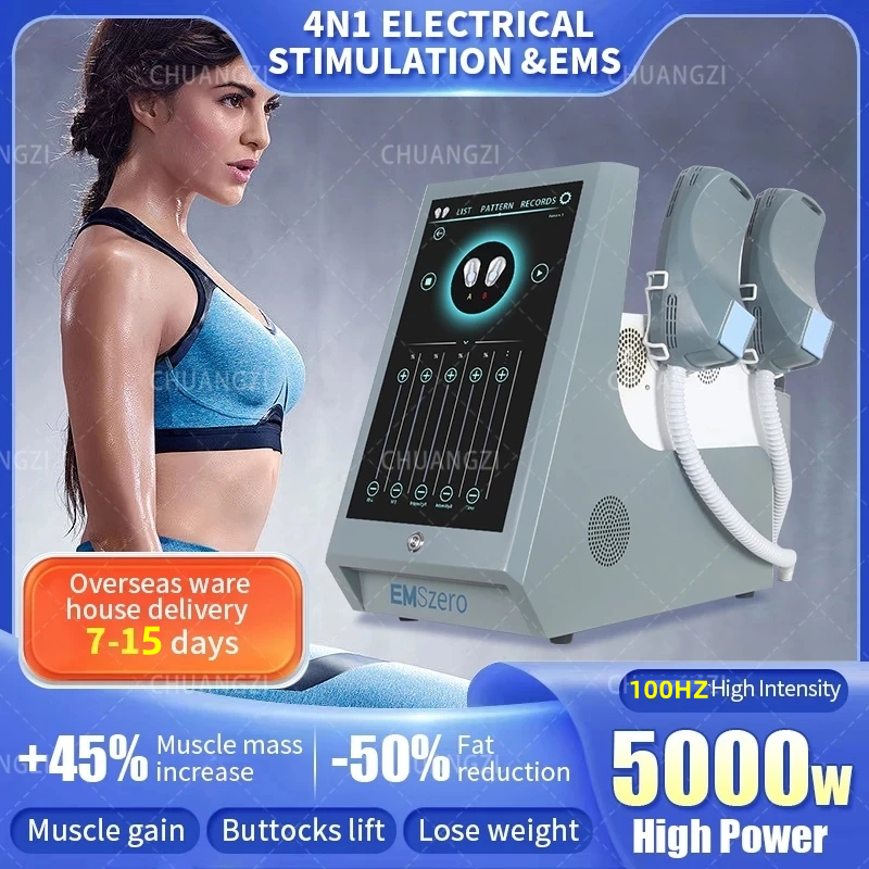Super Large Screen Portable DLS-EMSlim Electromagnetic Slimming Beauty EMSzero Abdominal Magnetic Muscle Stimulator Pelvic Pads Available
Super Large Screen Portable DLS-EMSlim Electromagnetic Slimming Beauty EMSzero Abdominal Magnetic Muscle Stimulator Pelvic Pads Available