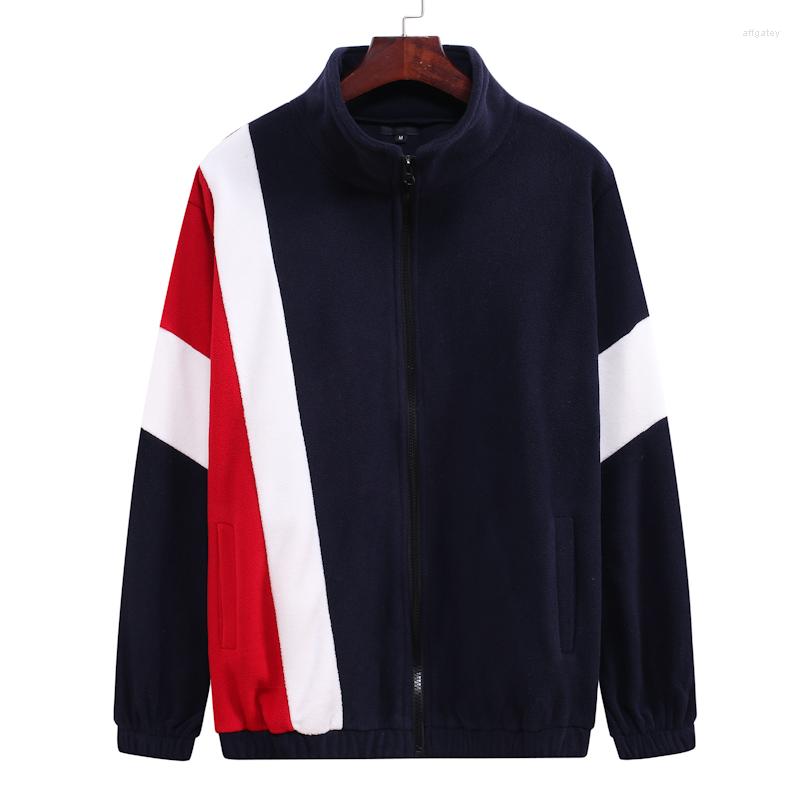 Men's Hoodies Men Autumn Winter Warm Long Sleeve Zipper Sweatshirts Stitching Color High Quality Clothing
Men's Hoodies Men Autumn Winter Warm Long Sleeve Zipper Sweatshirts Stitching Color High Quality Clothing