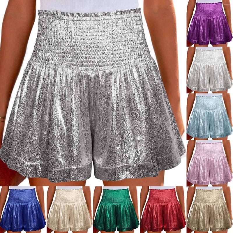 Women' Shorts High Waist Short Pants Womens Elastic Waisted Pleated Ruffle Cute Beach Flowy Casual Dance Femme, Beige
Women' Shorts High Waist Short Pants Womens Elastic Waisted Pleated Ruffle Cute Beach Flowy Casual Dance Femme, Beige
