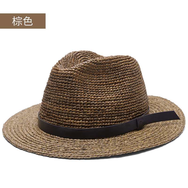 Wide Brim Hats Bucket Large Size Panama Hat Big Bone Men Women Beach Fedora Cap High Quality Plus Raffia Straw 57cm 59cm 61cm 63cm 230214