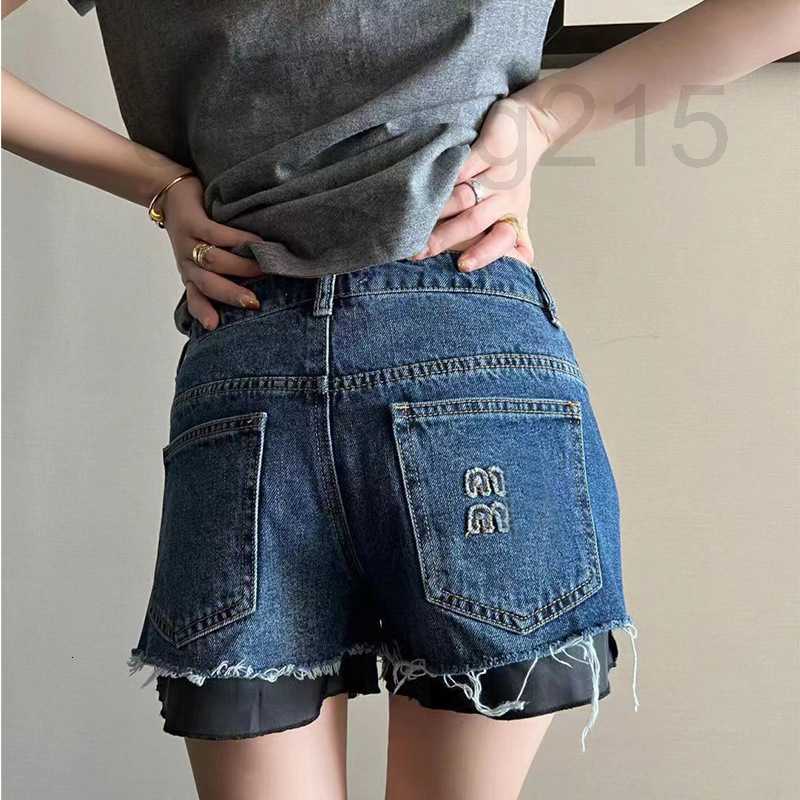 Women' Shorts Designer 2023 Early Spring New Embroidery Panel High Waist Slim Blue Straight Denim AZOR, Blue5
Women' Shorts Designer 2023 Early Spring New Embroidery Panel High Waist Slim Blue Straight Denim AZOR, Blue5