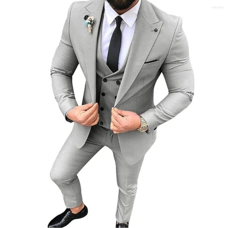 Men's Suits 3 Pcs Notch Lapel Slim Fit Blazer Casual Prom Terno Men Tuxedos For Wedding Fashion Vest Pants, Brown
Men's Suits 3 Pcs Notch Lapel Slim Fit Blazer Casual Prom Terno Men Tuxedos For Wedding Fashion Vest Pants, Brown