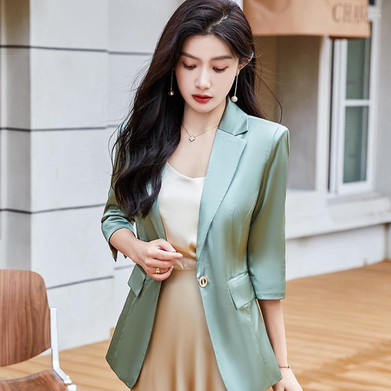 Women' Suits 2023 Spring Summer Formal Ladies Blazer Women Jackets Half Sleeve Office Work Wear Business OL Styles, Army green
Women' Suits 2023 Spring Summer Formal Ladies Blazer Women Jackets Half Sleeve Office Work Wear Business OL Styles, Army green