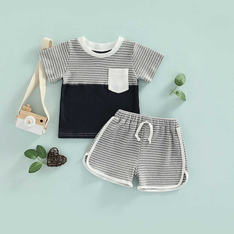 Clothing Sets Summer New Kids Baby Boys Pants Suit Clothes Short Sleeve Plaid Print Pocket TopsElastic Shorts PCS Outfits For Toddler, Gray
Clothing Sets Summer New Kids Baby Boys Pants Suit Clothes Short Sleeve Plaid Print Pocket TopsElastic Shorts PCS Outfits For Toddler, Gray