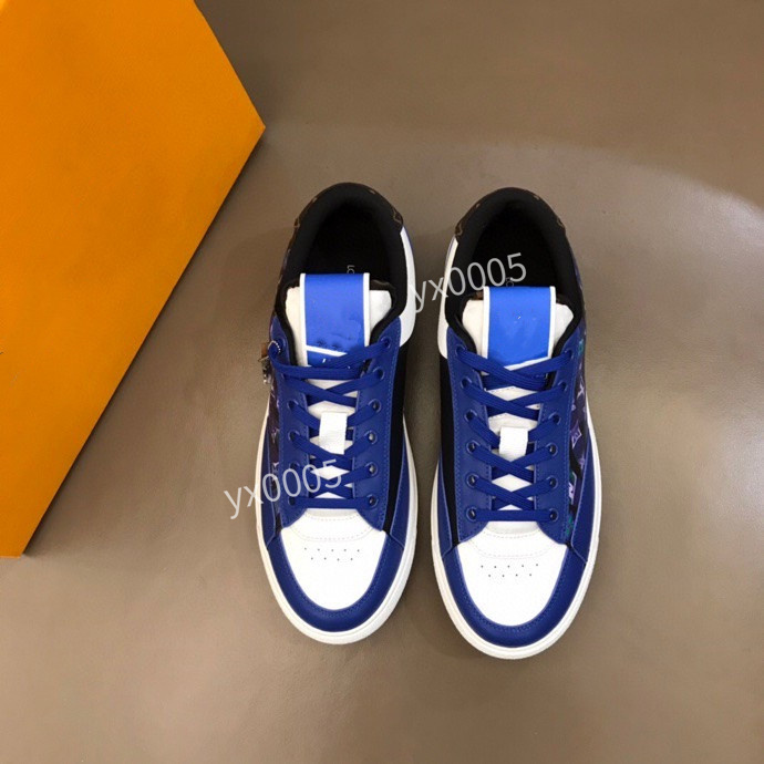 2023 Men Boots sneakers shoes mens real Leather lace up high top fashion designers casual shoes size38-45 edj220814, 03