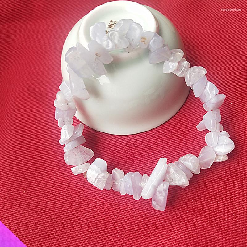 Strand Lavender Chalcedony Bracelet Natural Energy Stone Semi-precious Lady Romantic Sweet Jewelry
Strand Lavender Chalcedony Bracelet Natural Energy Stone Semi-precious Lady Romantic Sweet Jewelry