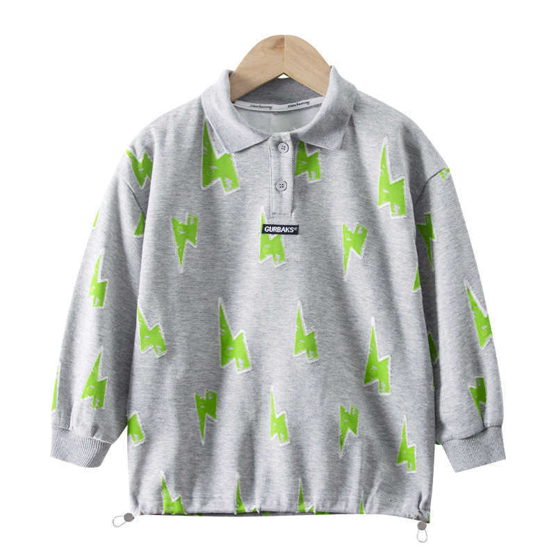 Clothing Sets Boys' Polo Shirt Spring Wear 2023 New Western-style Chil1en's T-shirt Love Big Boys Handsome Long-sleeved Sweater Trend, Gray
Clothing Sets Boys' Polo Shirt Spring Wear 2023 New Western-style Chil1en's T-shirt Love Big Boys Handsome Long-sleeved Sweater Trend, Gray