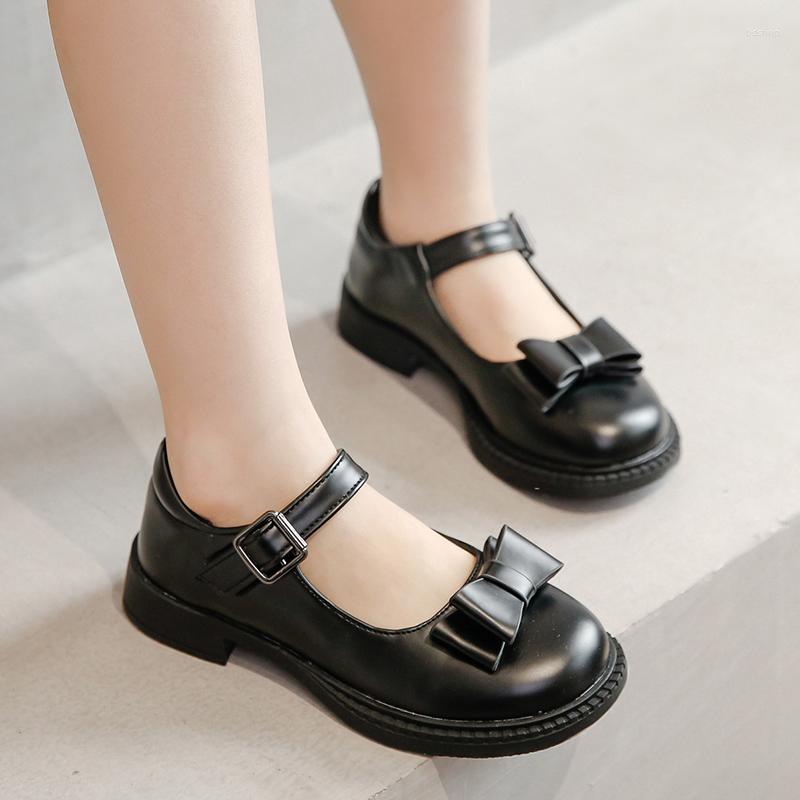 Flat Shoes Girls' Leather Spring Autumn Kids Soft Sole With Bow Children's Princess Black Performance, White
Flat Shoes Girls' Leather Spring Autumn Kids Soft Sole With Bow Children's Princess Black Performance, White