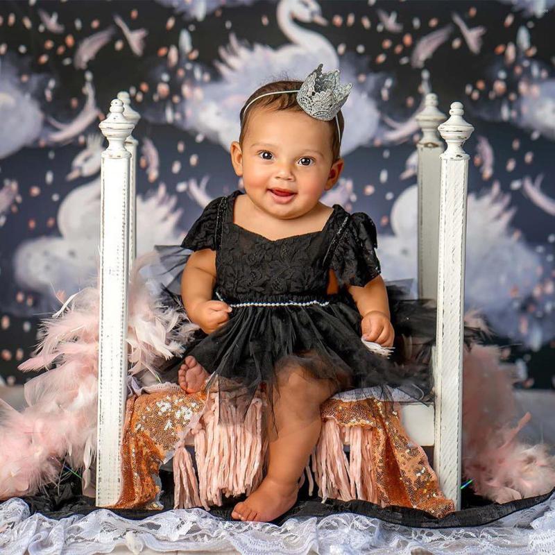 Girl Dresses Princess Born Infant Baby Girls Romper Jumpsuit Birthday Party Tulle Tutu Summer Clothing, Black
Girl Dresses Princess Born Infant Baby Girls Romper Jumpsuit Birthday Party Tulle Tutu Summer Clothing, Black