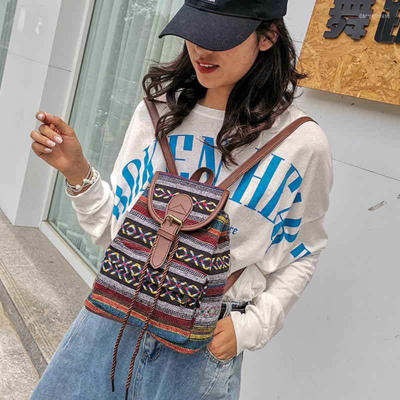 School Bags Chinese Classic Vintage Print Canvas Ethnic Backpack For Women Girls Travel Rucksack Bohemian Boho Double Shoulder Bag
School Bags Chinese Classic Vintage Print Canvas Ethnic Backpack For Women Girls Travel Rucksack Bohemian Boho Double Shoulder Bag
