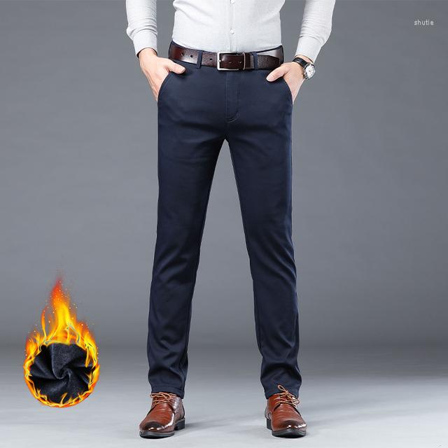 Men's Pants Winter Men's Warm Plus Size Classic Business Fashion Regular Thickened Casual
Men's Pants Winter Men's Warm Plus Size Classic Business Fashion Regular Thickened Casual