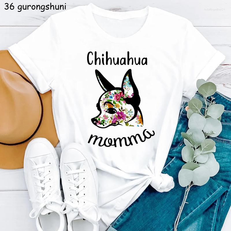 Women' T Shirts Chihuahua Mom Graphic Print Tshirt Women Dog Lover Flowers T-Shirt Femme Harajuku Kawaii Clothes Summer Fashion Shirt, Qh3271
Women' T Shirts Chihuahua Mom Graphic Print Tshirt Women Dog Lover Flowers T-Shirt Femme Harajuku Kawaii Clothes Summer Fashion Shirt, Qh3271