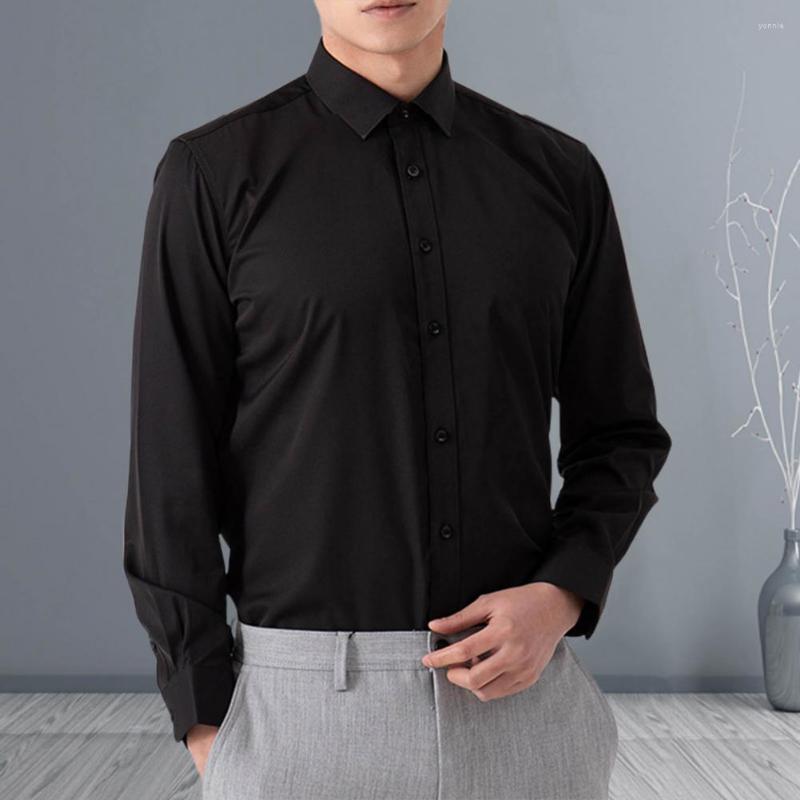 Men's Casual Shirts Men Shirt Fashion Slim Fit Solid Color Business Dress Top 3D Cutting Office, Black
Men's Casual Shirts Men Shirt Fashion Slim Fit Solid Color Business Dress Top 3D Cutting Office, Black