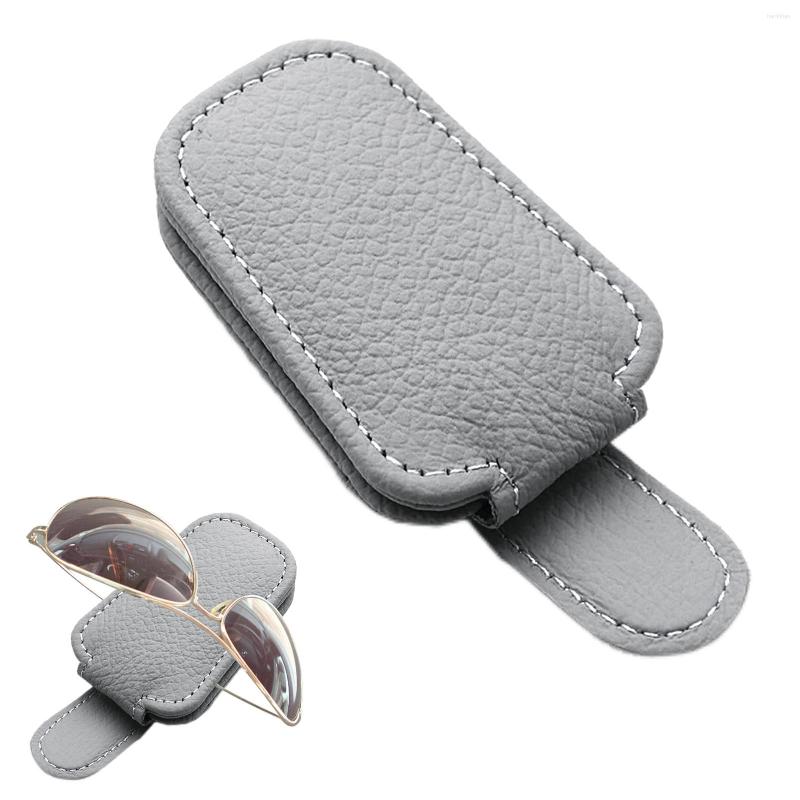 Interior Accessories Sunglasses Holder For Car Durable Leather Glasses Clip Hanger Ticket Card
Interior Accessories Sunglasses Holder For Car Durable Leather Glasses Clip Hanger Ticket Card