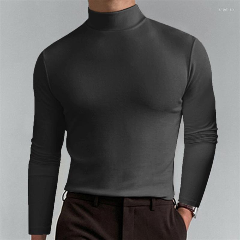 Men' T Shirts Men' Casual Slim Fit Bottoming Shirt Autumn Fashion Turtleneck Long Sleeves T-Shirt Male Sports Stretch Tops Solid Color, Dark coffee
Men' T Shirts Men' Casual Slim Fit Bottoming Shirt Autumn Fashion Turtleneck Long Sleeves T-Shirt Male Sports Stretch Tops Solid Color, Dark coffee