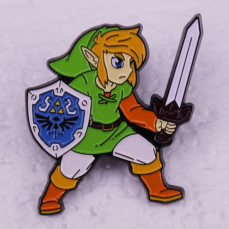 Legend of Zelda Anime Game Art brooch badge Cute Anime Movies Games Hard Enamel Pins Collect Metal Cartoon Brooch Backpack Hat Bag Collar Lapel Badges, As picture
Legend of Zelda Anime Game Art brooch badge Cute Anime Movies Games Hard Enamel Pins Collect Metal Cartoon Brooch Backpack Hat Bag Collar Lapel Badges, As picture