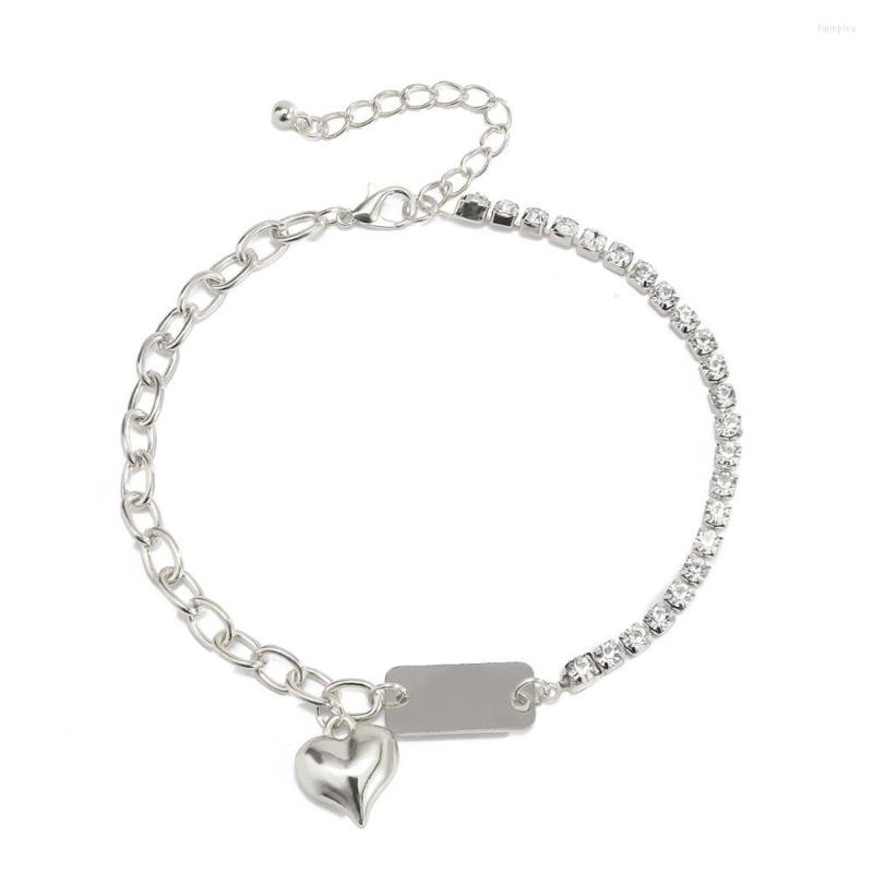 Anklets Peach Heart Anklet European American Simple Fashion Irregular Foot Jewelry Ins Trend Net Celebrity Female
Anklets Peach Heart Anklet European American Simple Fashion Irregular Foot Jewelry Ins Trend Net Celebrity Female