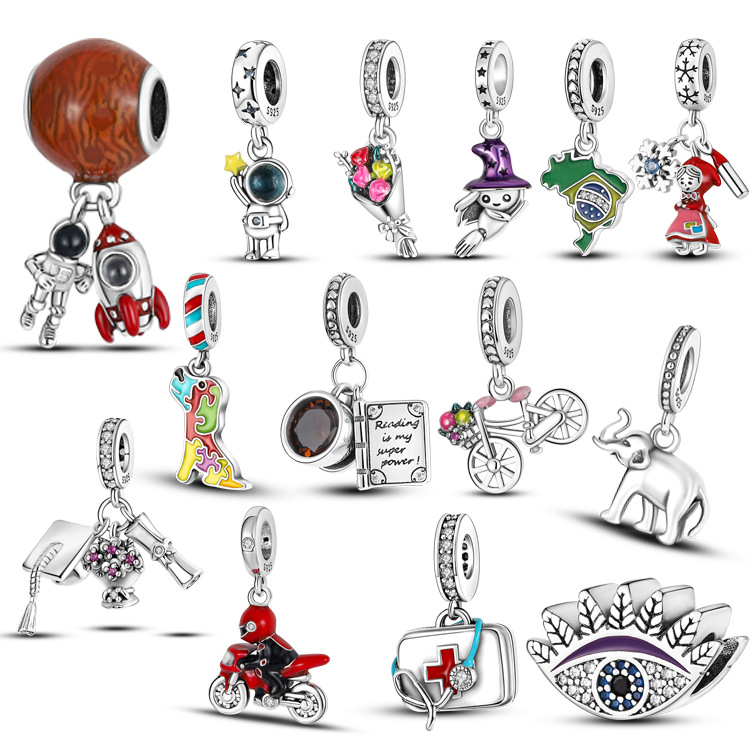 New Popular 925 Sterling Silver Pandora Jewelry Astronauts Mars Rocket Astronauts Beads Fashion Wholesale
New Popular 925 Sterling Silver Pandora Jewelry Astronauts Mars Rocket Astronauts Beads Fashion Wholesale
