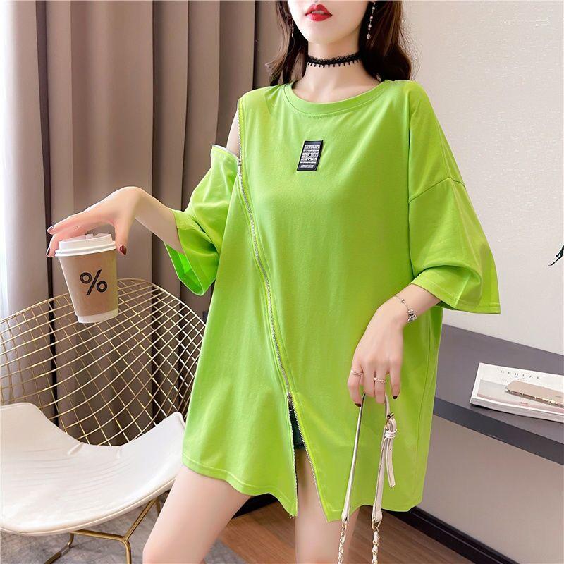 Women's T Shirts 2023 Summer Fashion Women's Hollow Out Zipper T-Shirt Dress Girls Loose Split Top Tees Pullovers Streetwear, White
Women's T Shirts 2023 Summer Fashion Women's Hollow Out Zipper T-Shirt Dress Girls Loose Split Top Tees Pullovers Streetwear, White
