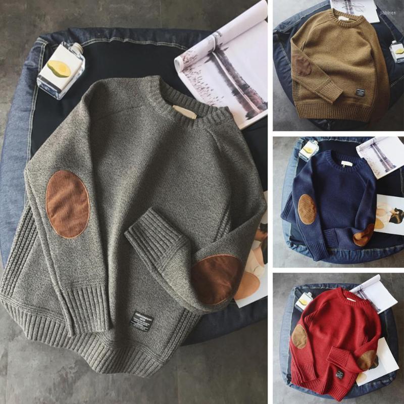 Men's Sweaters Chic Autumn Sweater Thick Keep Warm Elastic Round Neck Men Winter, Khaki
Men's Sweaters Chic Autumn Sweater Thick Keep Warm Elastic Round Neck Men Winter, Khaki