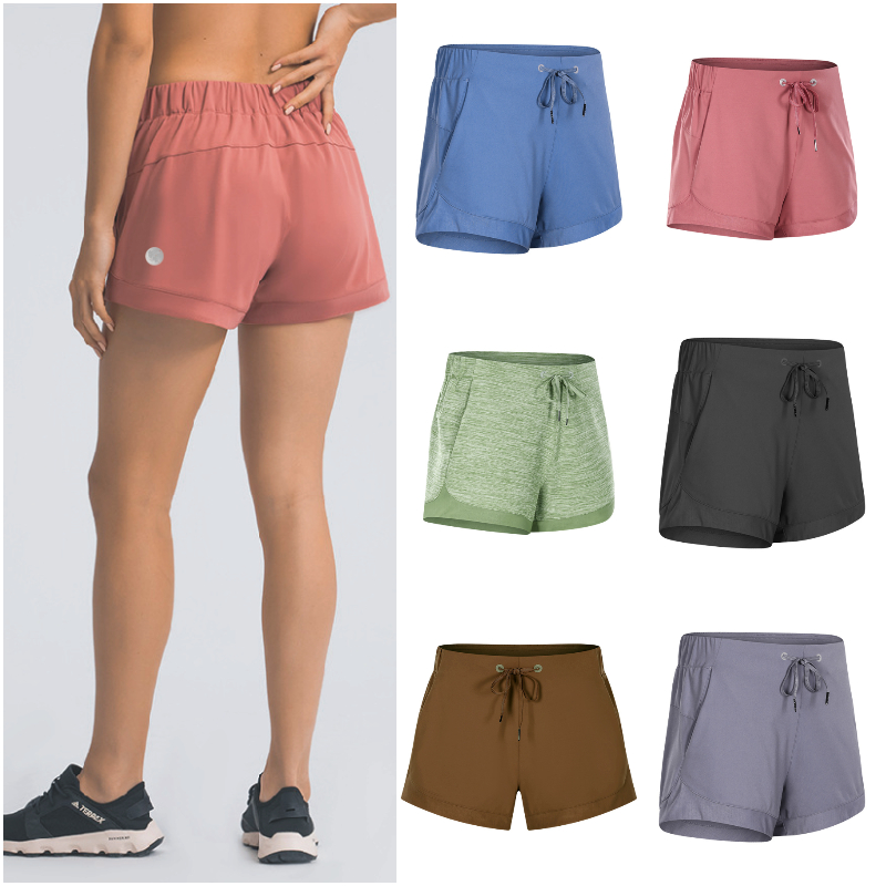 LL S2022 Women Shorts Yoga Outfit Girls Running Ladies Casual Short Pants Adult Trainer Sportswear Exercise & Fitness Wear Breathable Elastic, Purple grey
LL S2022 Women Shorts Yoga Outfit Girls Running Ladies Casual Short Pants Adult Trainer Sportswear Exercise & Fitness Wear Breathable Elastic, Purple grey