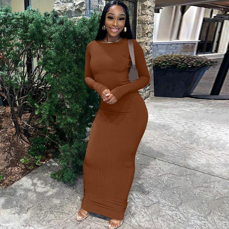 Casual Dresses Women Solid Ribbed Maxi Party Dress 2023 Autumn Winter Mock Neck Long Sleeve Elastic Bodycon Robe Streetwear Vestidos, Black
Casual Dresses Women Solid Ribbed Maxi Party Dress 2023 Autumn Winter Mock Neck Long Sleeve Elastic Bodycon Robe Streetwear Vestidos, Black