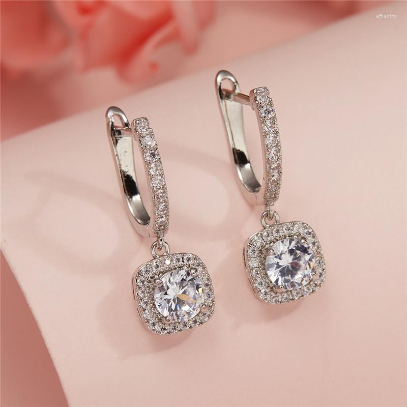 Dangle Earrings KUGG D Color 6.5mm/8mm/9mm VVS1 Moissanite Drop Earring Luxury Square 925 Sterling Silver Women's Wholesale Jewelry Gift
Dangle Earrings KUGG D Color 6.5mm/8mm/9mm VVS1 Moissanite Drop Earring Luxury Square 925 Sterling Silver Women's Wholesale Jewelry Gift