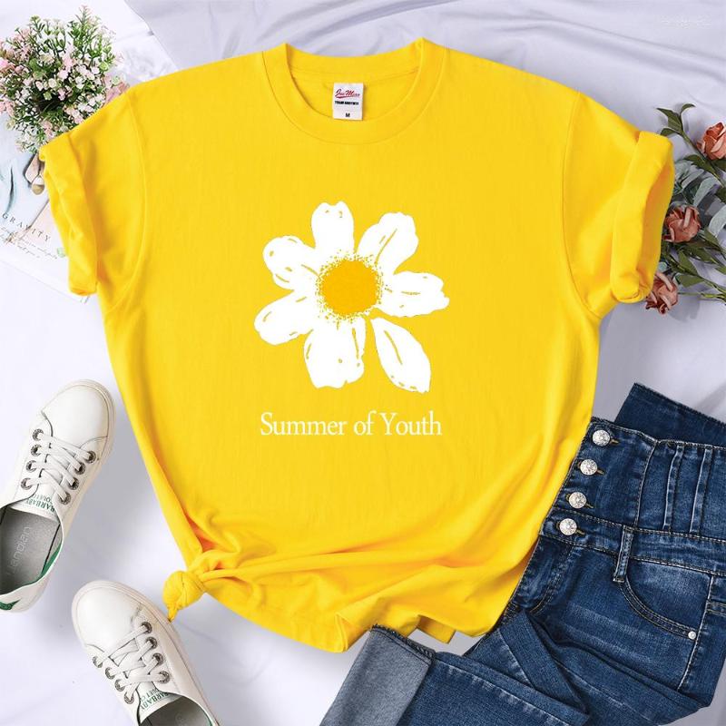 Women' T Shirts Womens T-Shirts Itself Loose Breathable T-Shirt Pattern Sweat Tops Summer Of Youth Chrysanthemum, Black
Women' T Shirts Womens T-Shirts Itself Loose Breathable T-Shirt Pattern Sweat Tops Summer Of Youth Chrysanthemum, Black