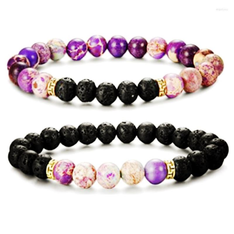 Strand Fashion Armbanden Voor Vrouwen 7 Chakra Healing Lava Beaded Couple Bracelet Natural Emperor Stone Men Women Jewelry
Strand Fashion Armbanden Voor Vrouwen 7 Chakra Healing Lava Beaded Couple Bracelet Natural Emperor Stone Men Women Jewelry