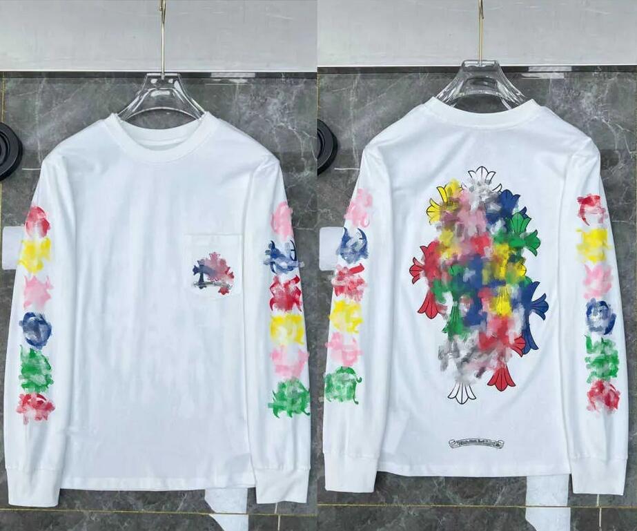 Classic Brand Womens Heart Sweatshirts Ch6 Fashion Designer Horseshoe Long Sleeve T-shirt Cross Print Mens Casual Tops Quality Luxury Pullover Sweater, Shipping fee
Classic Brand Womens Heart Sweatshirts Ch6 Fashion Designer Horseshoe Long Sleeve T-shirt Cross Print Mens Casual Tops Quality Luxury Pullover Sweater, Shipping fee