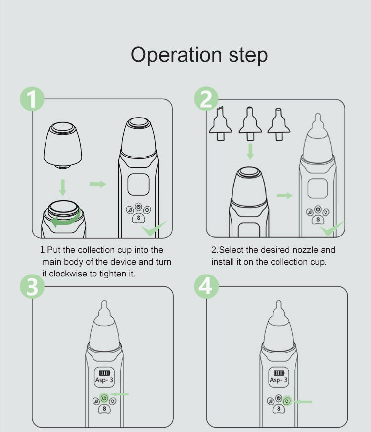 Other Oral Hygiene electricnasal aspirator for baby kids electric nose sucker hygienic music cure baby nose cleaner usage