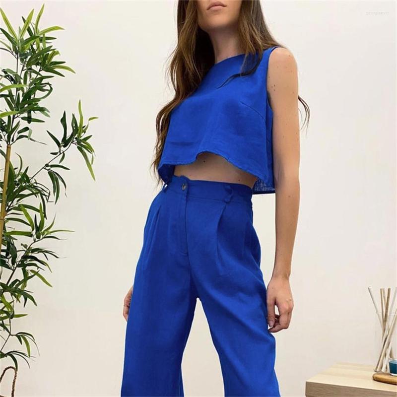 Women' Two Piece Pants Women Solid Cotton Linen Vest Trousers Set Crew Neck Crop Tops High Waist Wide Suit Lady Shorts Outfits, Orange
Women' Two Piece Pants Women Solid Cotton Linen Vest Trousers Set Crew Neck Crop Tops High Waist Wide Suit Lady Shorts Outfits, Orange