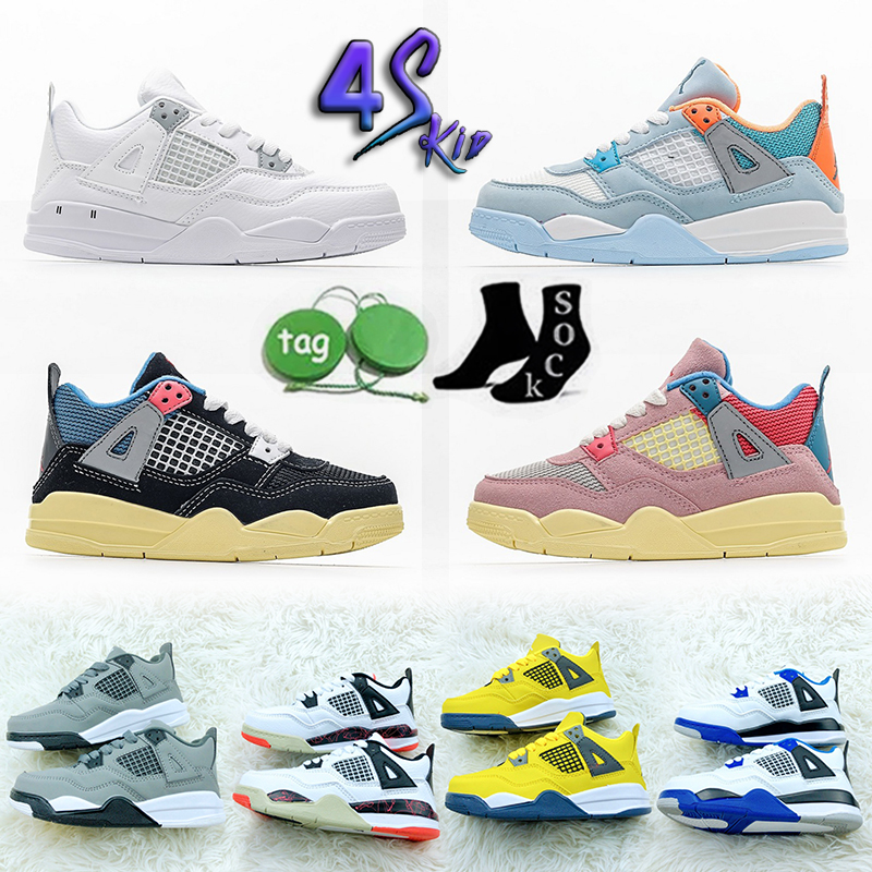 Kid shoes 4s 4 Children Preschool PS Athletic Outdoor Baby designer sneaker Trainers Toddler Girl Tod Chaussures Pour Enfant Sapatos
Kid shoes 4s 4 Children Preschool PS Athletic Outdoor Baby designer sneaker Trainers Toddler Girl Tod Chaussures Pour Enfant Sapatos